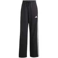 Adidas Essentials 3 Stripes Open Hem French Terry Joggers