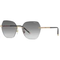 Chopard SCHL88M 56/16/135 kiiltävä ruusukulta Aurinkolasit Naisille SCHL88M