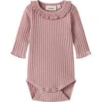 Lil´ Atelier Nbfkelsa Ls Slim Body Lil - Pink - 56