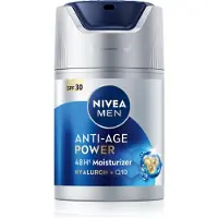 Nivea MEN Anti-Age Power tehokosteuttava ryppyjä ehkäisevä voide SPF 30 50 ml
