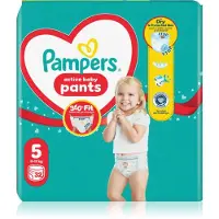 Pampers Active Baby Pants Size 5 kertakäyttöiset housuvaipat 11-17 kg 32 kpl