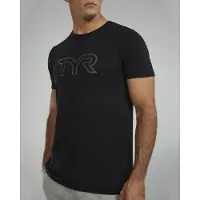 Tyr Ultrasoft Lightweight Tri Blend Tech Big Logo Lyhythihainen T-paita