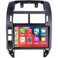 RoverOne Autoradio Bluetooth CarPlay GPS-navigointi for Volkswagen Polo Mk4 4 2001-2009