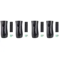 Wella 4pack Automatic Air Freshener Spraying Dispenser, Wall Mounted or Freestanding Sprayer Holder, Multiple Settings