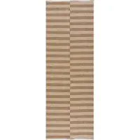 Scandi Living Path käytävämatto Beige, 70x200 cm