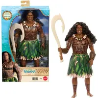 Disney Princess Disney Vaiana Maui Doll With Removable Fashion & 4 Accessories, Inspired By Live Action Movie - Multi/patterned - ONE SIZE