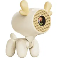 Typecat -H2 Fawn -projektori, minikannettava LED-videoprojektori, Android 13.0, WiFi, 6 peiliä
