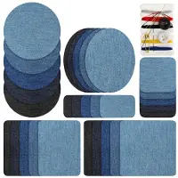 INF Silityskorjauspaikat farkkuihin 30 kpl DenimBlue