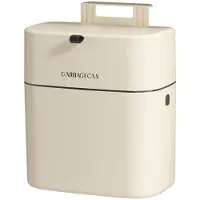 Wella Home Kitchen Toilet Hanging Trash Can Square Design Convenient Flip Cover