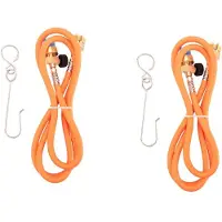 Exogio 2X Welding Torch Hose CGA600 1.5M (5Ft) Hose and Belt Hook for MAPP Torch Extension Kit