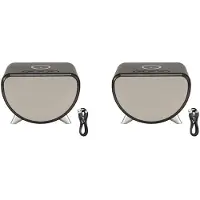Zandona 2X Multifunctional Alarm Clock Temperature Clock Wireless Charger LED Mobile Phone Three in One Wireless Charger
