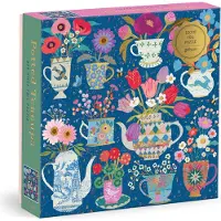 Victoria Ball Potted Teacups 500 Piece Foil Puzzle