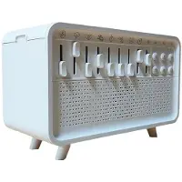 Tlily White Noise Machine Diffuser Air Aroma Diffuser Humidifier with 8 White Noise Adjustable, Night Light, Speaker