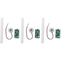 Semoic 3Pcs Mist Maker Atomization Plate with 5V USB Humidifier Module Integrated Circuit Board Driver with Timing