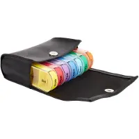 Tlily 1Pc 28 Squares Weekly 7 Days Tablet Pill Box Holder Medicine Storage Organizer Container Case