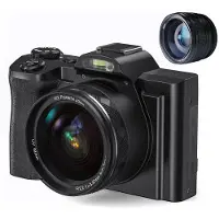 INF Digikamera 4K, 48MP, CMOS, 16x zoom, itselaukaisin