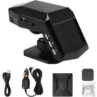 Tlily New 1080P Full HD Dash Cam Car Video Driving Recorder with Center Console LCD Car DVR Video Recorder Parking Monitor