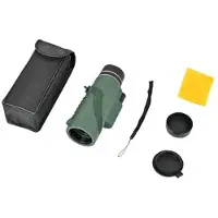 Tlily Monoscope 8 Times Mirror 8 Times Magnification Outdoor Equipment Hand-Held Monocular Glasses Green