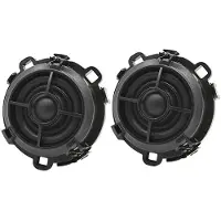 Tlily 2PCS Car Speaker Tweeter 100W 4Ω 2K-22KHz for Sagitar Sportsvan DIY Upgrade Speaker