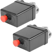 Tlily 2X Heavy Duty Air Compressor Pressure Control Valve 90 PSI -120 PSI Black