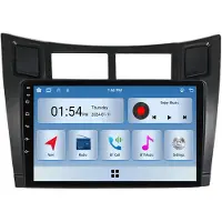 RoverOne 6G+128G Auton Multimediasoitin Radio CarPlay Bluetooth Android Radio GPS for Toyota Yaris 2 XP90 2005 - 2012