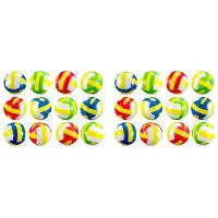 Wella 24 Pcs Volleyball Stress Balls Foam Sports Relief Stress Soft Small Volleyball Toys Gift Filler