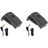 Wella 2X 2160P DVR Dashcam Recorder Cam 4K UHD Recorder Cameras Auto Hidden Wifi 24H Monitor for S90 V90 XC60 2017-2020