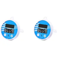 Typecat 2X Floating Pool Thermometer Wireless - Swimming Pool Temperature Thermometer Easy Read, Solar Digital Pool Thermometer