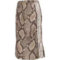 Adidas Originals Snake Print Satin Midipituinen Hame