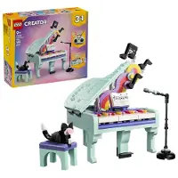 LEGO Creator 3-in-1 Musiikkiaiheinen piano ja kissa 31392