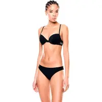 EA7 for woman. 7W000320_AF20663 Black Push-up Bikini (S), Beachwear, Polyamide