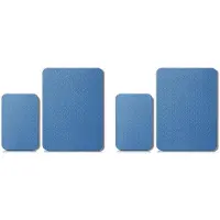 Jojomino 4Pcs Sewing Machine Muffling Mat Pedal Mat Sewing Machine Mat Reduce Vibrations Noise No Slip