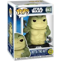 Funko POP! Pop! Star Wars: Mandalorian & Grogu - Rotta the Hutt (Glow)