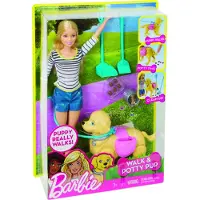Mattel Kävelyttävä Ja Pissaava Nukke