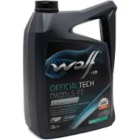 WOLF Officialtech Ls Fe Sae 0w-20 Moottoriöljy 5l