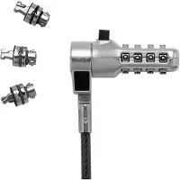 Dicota D32128, 2 m, Kensington, Nano, Ura, Koodi, Terästä, Musta, Terästä