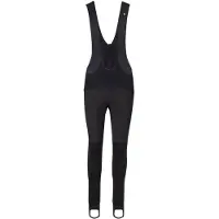Bioracer Vesper Tempest Full Protect Pixel Bib-housut Wave Pad Musta naiset