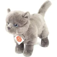 Teddy HERMANN® Standing Carthusian 20 Cm - Grey - ONE SIZE