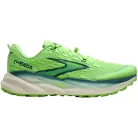 Brooks Cascadia 19 Shoes Green White SS26, Size 45,5 - EUR
