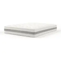 THE WHITE STONE Patja - VALKOINEN KIVI - Valkoinen kivi - 120 x 200 cm - Kova tuki - Hengittävä 3D-päällinen