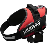Julius-K9 Power-koiranvaljaat, punainen 63-85cm (1-koko) IDC