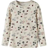 Name it Paita 'NMFKAMELIA' meleerattu beige / vaaleansininen / roosa / tummanpunainen