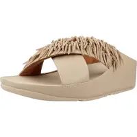 FitFlop Rumba Beaded Leather Cross Sandaalit