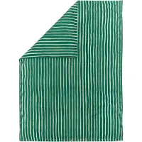 Marimekko Iso Piccolo pussilakana Off white-smaragdinvihreä