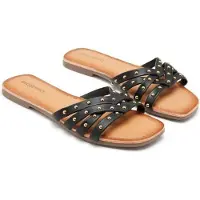 Xti for woman. 14528802-BEIGE Sandals 145288 beige (41), 5 to 8 cm, Buckle, Casual, Sport, Classic