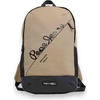 Pepe Jeans for man. PM0300030 Kurt Base beige backpack (OSFA), Casual, Polyester