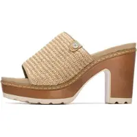 Refresh for woman. 17528203-TAUPE Sandals 175282 taupe (39), Brown, Fabric, 5 to 8 cm, None, Casual