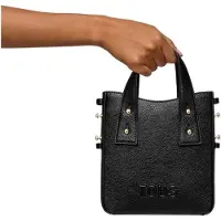 Tous for woman. 2002373751 Back to basics mini bag black (OSFA), Casual, Polyurethane