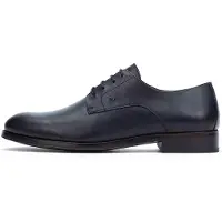 Martinelli for man. 1492-2630Z Empire Leather Shoes navy (44), 1 to 3 cm, Laces, Casual, Party, Classic