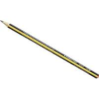 Staedtler Noris 183, HB, Musta, Keltainen, Kolmion muotoinen, 2 mm, Laatikko, 12 kpl (183-HB)